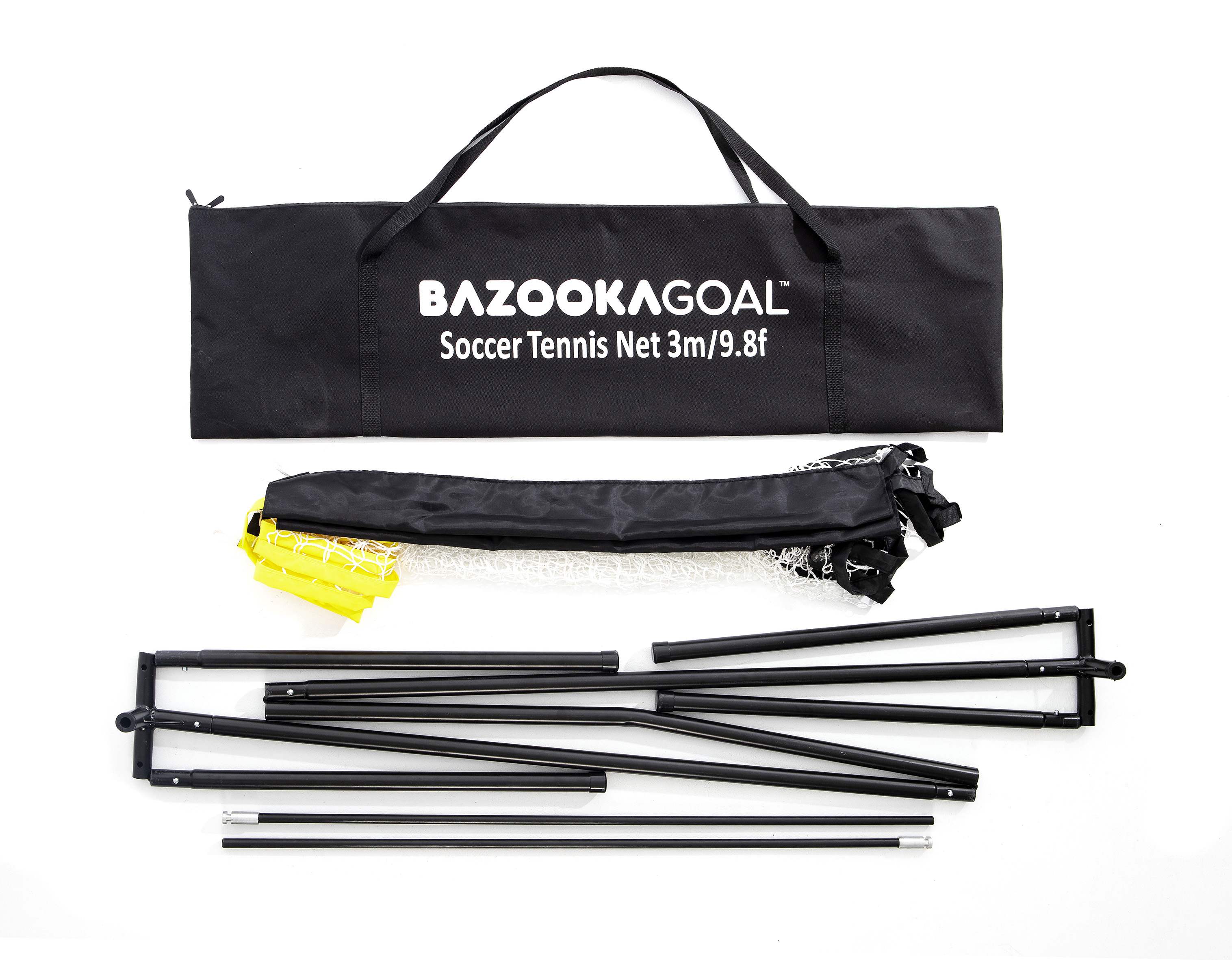 Nohejbalová sieť BAZOOKAGOAL SOCCER TENNIS SYSTEM 300x100 cm