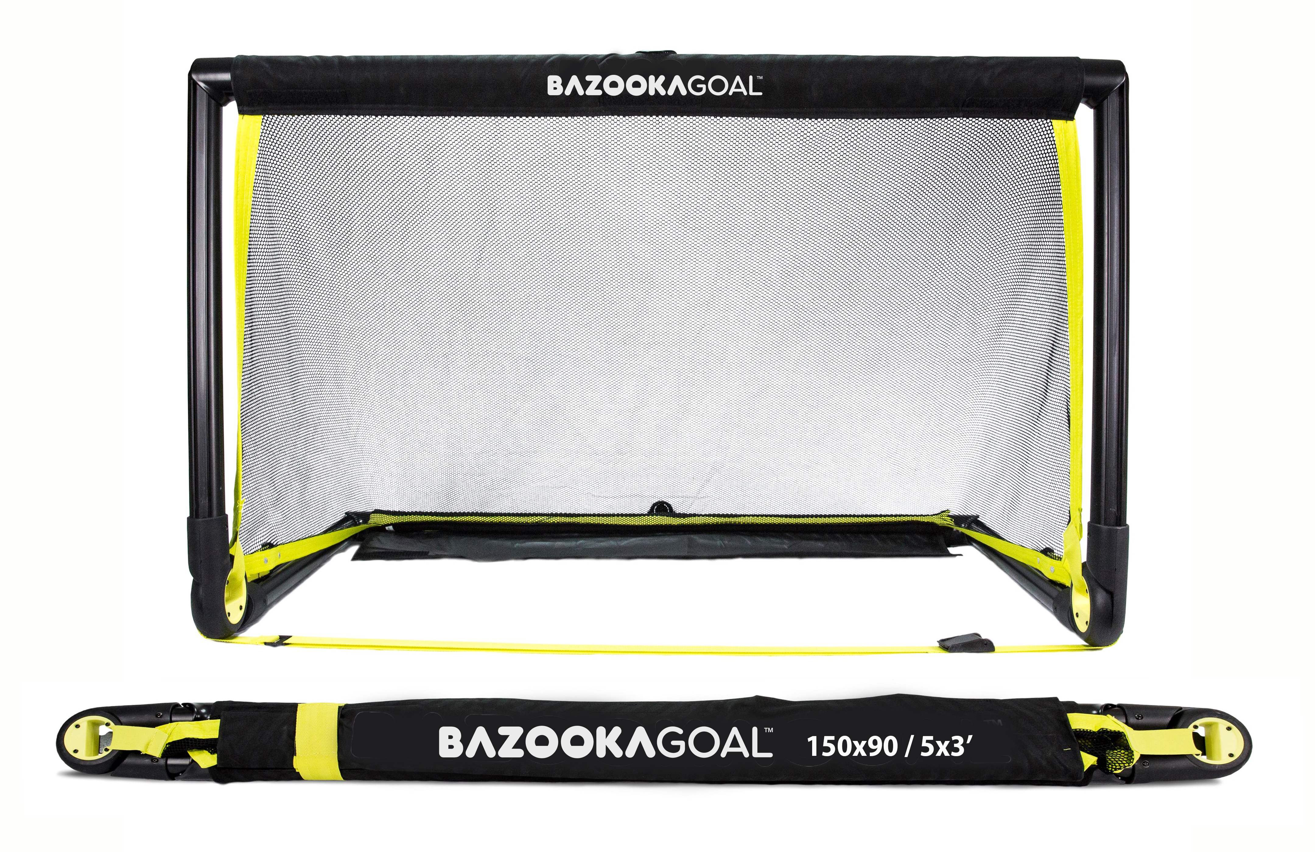 Bránka BAZOOKAGOAL ORIGINAL 150x90 cm Black Edition