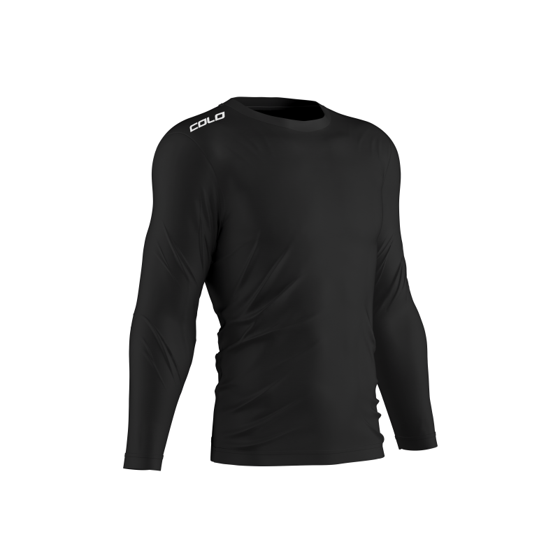 Kompresné tričko s dlhým rukávom COLO UNDER 3, čierne