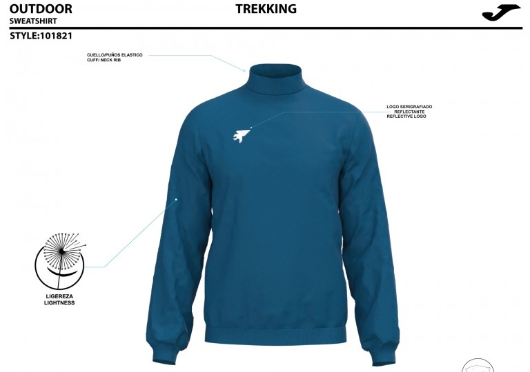 Mikina s rolákom Joma Sena 101821.100
