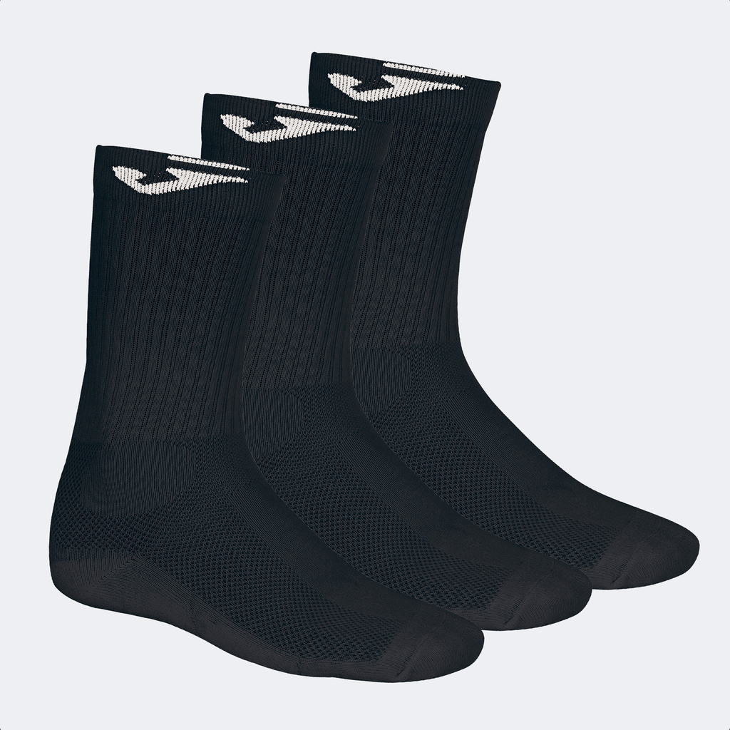 PONOŽKY JOMA VYSOKÉ BLACK 3-pack 400782.100