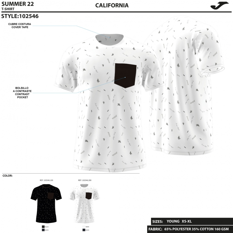 Tričko JOMA CALIFORNIA 102546.200