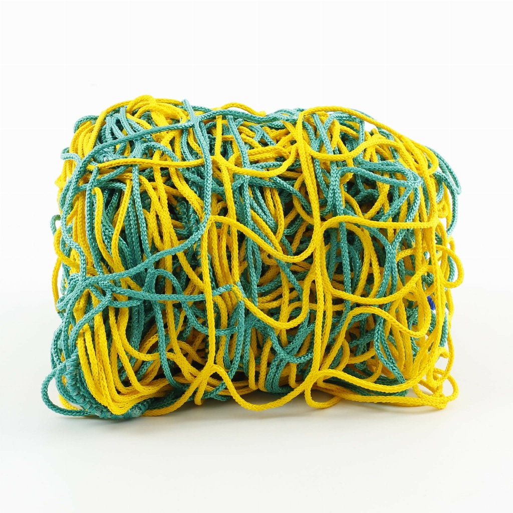 Sieť na futbalovú bránku 5x2 m 150/80cm/4mm PE, 2ks /yellow-green/