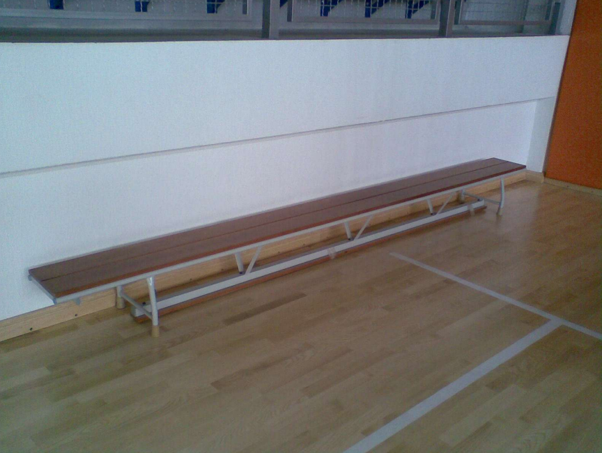Gymnastická lavička s kovovou konštrukciou Marathon 4 m