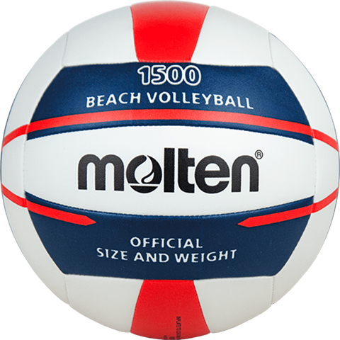 Beachvolejbalová lopta Molten V5B 1500-WN