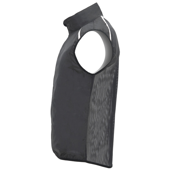 ROLY bežecká vesta BLACK 6684