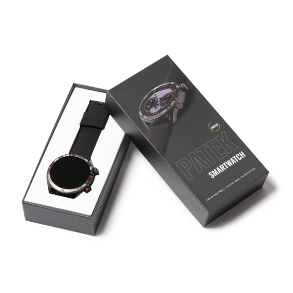 Stamina smart hodinky PATEK black