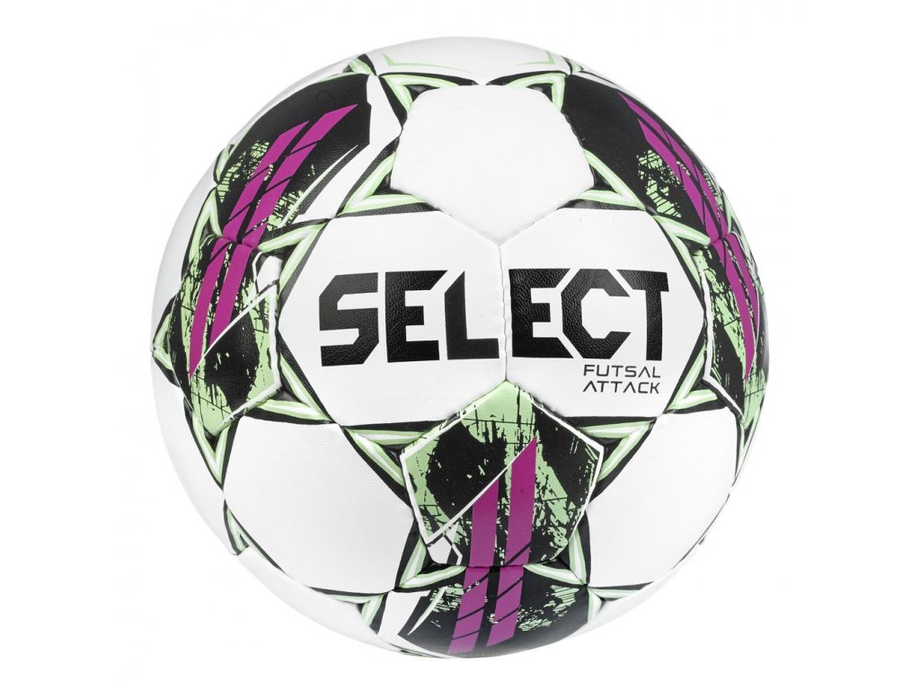 Futsalová lopta SELECT FB Futsal Attack bielo ružová