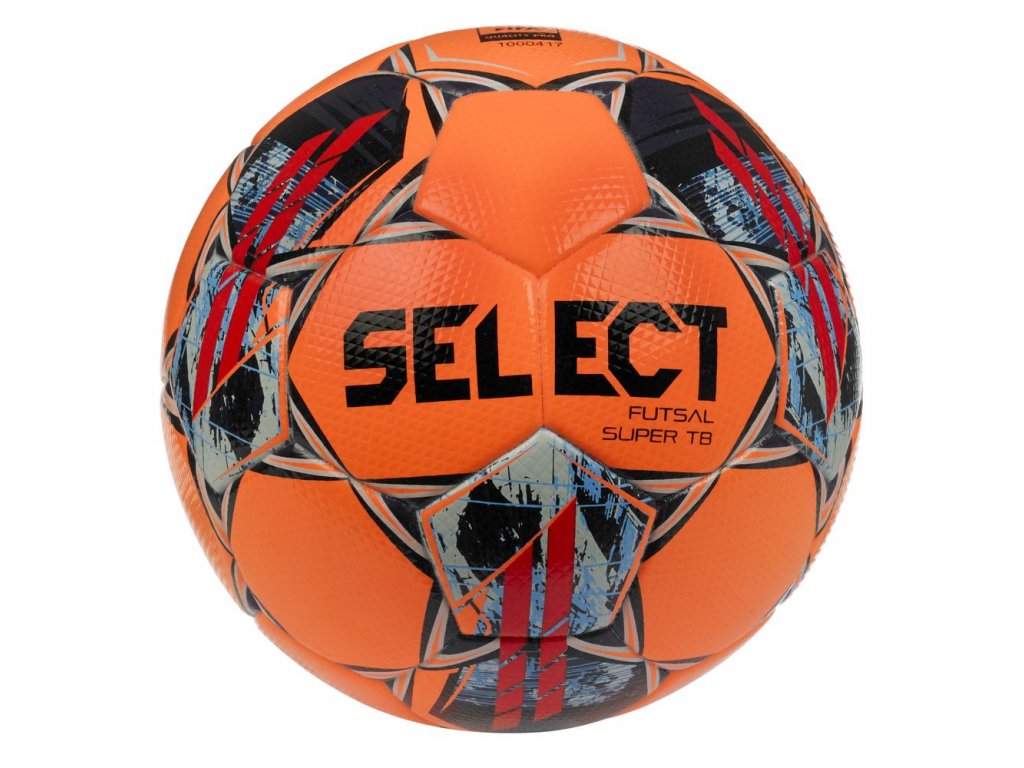 Futsalová lopta SELECT Super TB oranžovo červená
