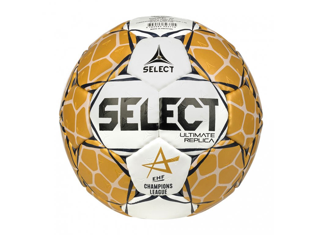 Select HB Ultimate Replica EHF Champions League bielo zlatá