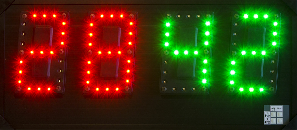 Striedacia tabuľa HANDY TWIN electronic