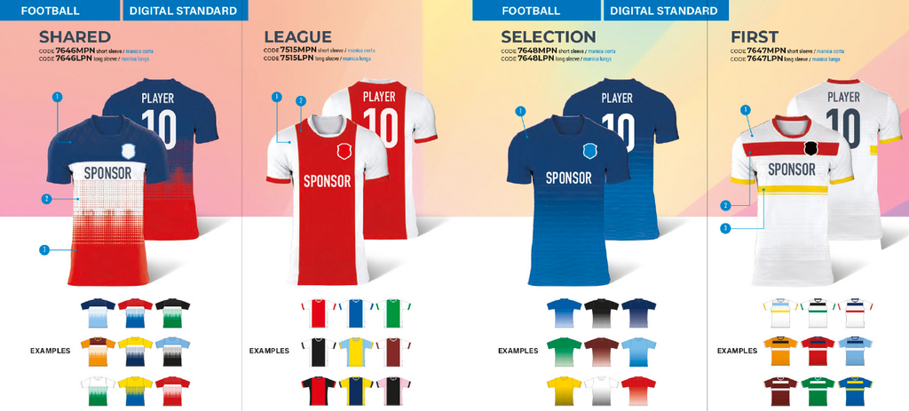 Futbalový dres SPORTIKA Digital STANDARD ARGENTINA 7385MPN