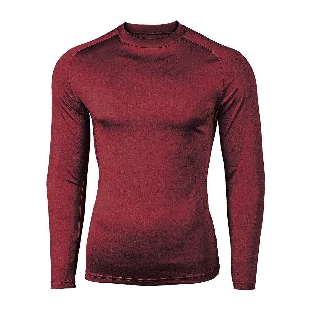 Termo tričko SPORTIKA CORFU bordové 7470LNL-05