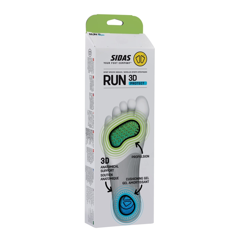 Vložky do topánok Sidas Run 3D Protect
