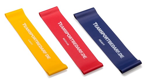 Miniband - fitness guma TEAMSPORTS blue