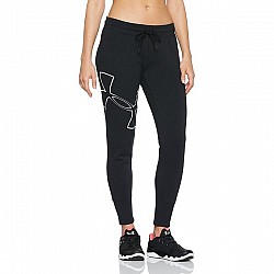 Dámske tepláky Under Armour BIG LOGO FLEECE JOGGER black