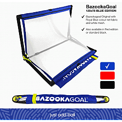 Bránka BAZOOKAGOAL ORIGINAL 120×75 Blue Edition