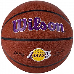 Basketbalová lopta Wilson Team Alliance Los Angeles Lakers WTB3100XBLAL