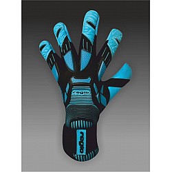 Brankárske rukavice REGIO Cyber Monster Latex blue-black