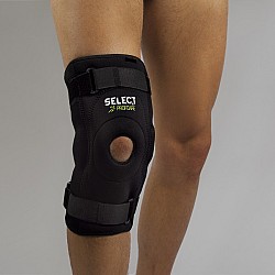 Bandáž kolena,Select Knee support w / splints 6204 čierna