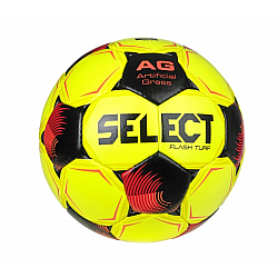 Futbalová lopta Select Flash turf žlto červená