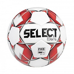 Futbalová lopta Select Brillant Super TB bielo červená