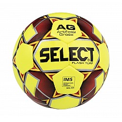 Futbalová lopta Select Flash turf žlto červená