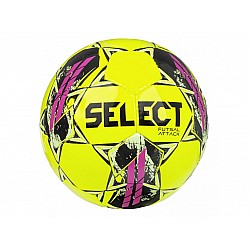 Futsalová lopta SELECT FB Futsal Attack žlto ružová
