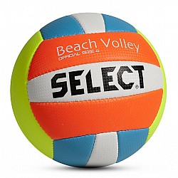 Volejbalová lopta Select VB Beach Volley žlto modrá