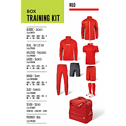 SPORTIKA športový 8-dielny BOX RED