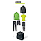SPORTIKA športový 8-dielny BOX ACID GREEN