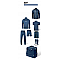 SPORTIKA športový 8-dielny BOX NAVY