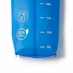 Mäkká fľaša na vodu TRAIL 4104 modrá