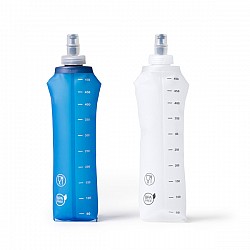 Mäkká fľaša na vodu TRAIL 4104 biela