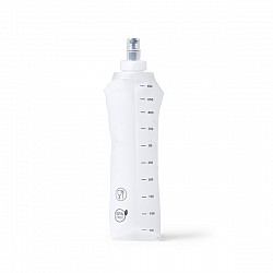 Mäkká fľaša na vodu TRAIL 4104 biela