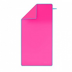 Ručník z mikrovlákna NILS Camp NCR11 růžový/modrý