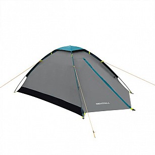 Turistický stan NILS Camp NC6033 Nightfall šedý/modrý