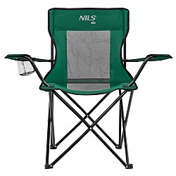 Turistické křeslo NILS Camp NC3302 zelené/černé