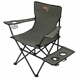 Skládací kempingová židle NILS Camp NC3301 khaki