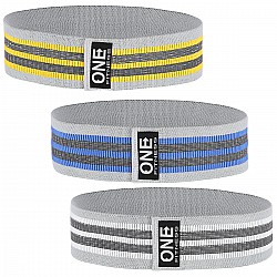 Sada odporových gum Hip band ONE Fitness HB001 3v1
