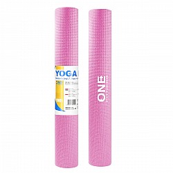 Podložka pro jógu ONE Fitness YM01 růžová