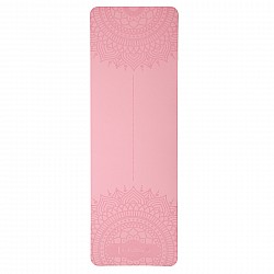 Podložka na jógu HMS YM10 světle růžová