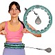 Masážní hula hoop FH03 se závažím a počítadlem zelená