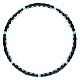 Masážní hula hoop obruč HMS HHP006 98 cm