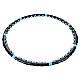 Masážní hula hoop obruč HMS HHP006 98 cm