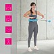 Masážní hula hoop HMS HHW01 se závažím modrá