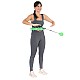 Masážní hula hoop HMS HHW01 se závažím zelená