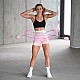 Masážní hula hoop HMS HHW06 se závažím a počítadlem růžová