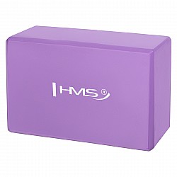 Jóga blok HMS KJ01 fialový