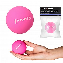 Masážní míč HMS BLC01 růžový - Lacrosse Ball